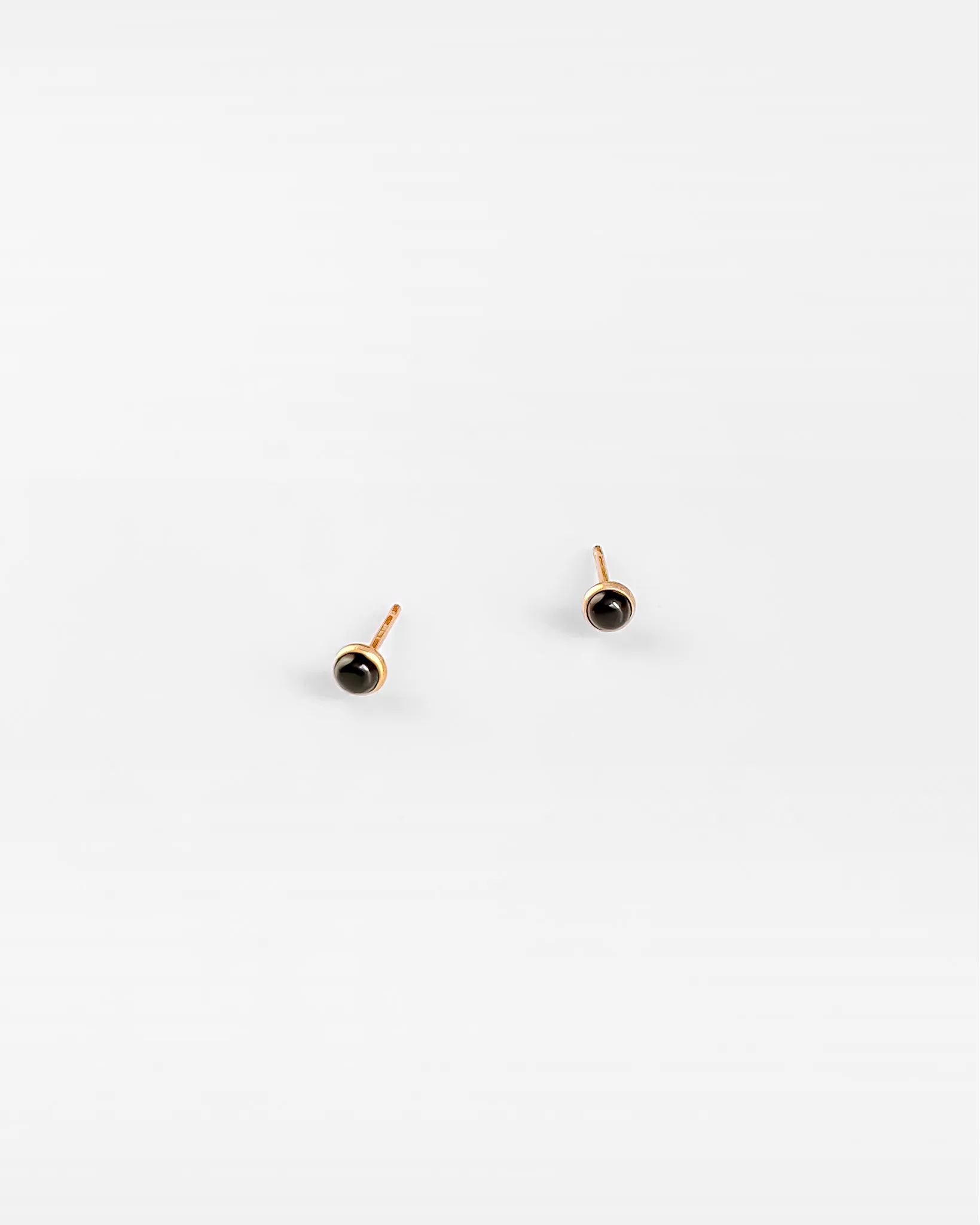 Black Onyx Stud sold by Midori Jewelry Co. product image thumbnail 2