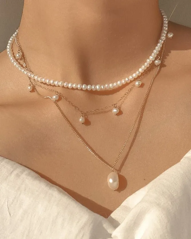 Anastasia Pearl Choker sold by Midori Jewelry Co. product image thumbnail 4