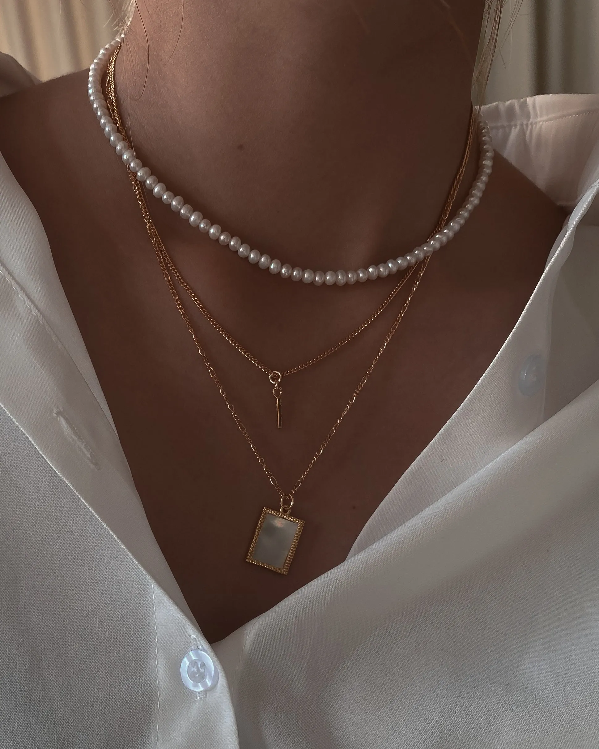 Anastasia Pearl Choker sold by Midori Jewelry Co. product image thumbnail 2