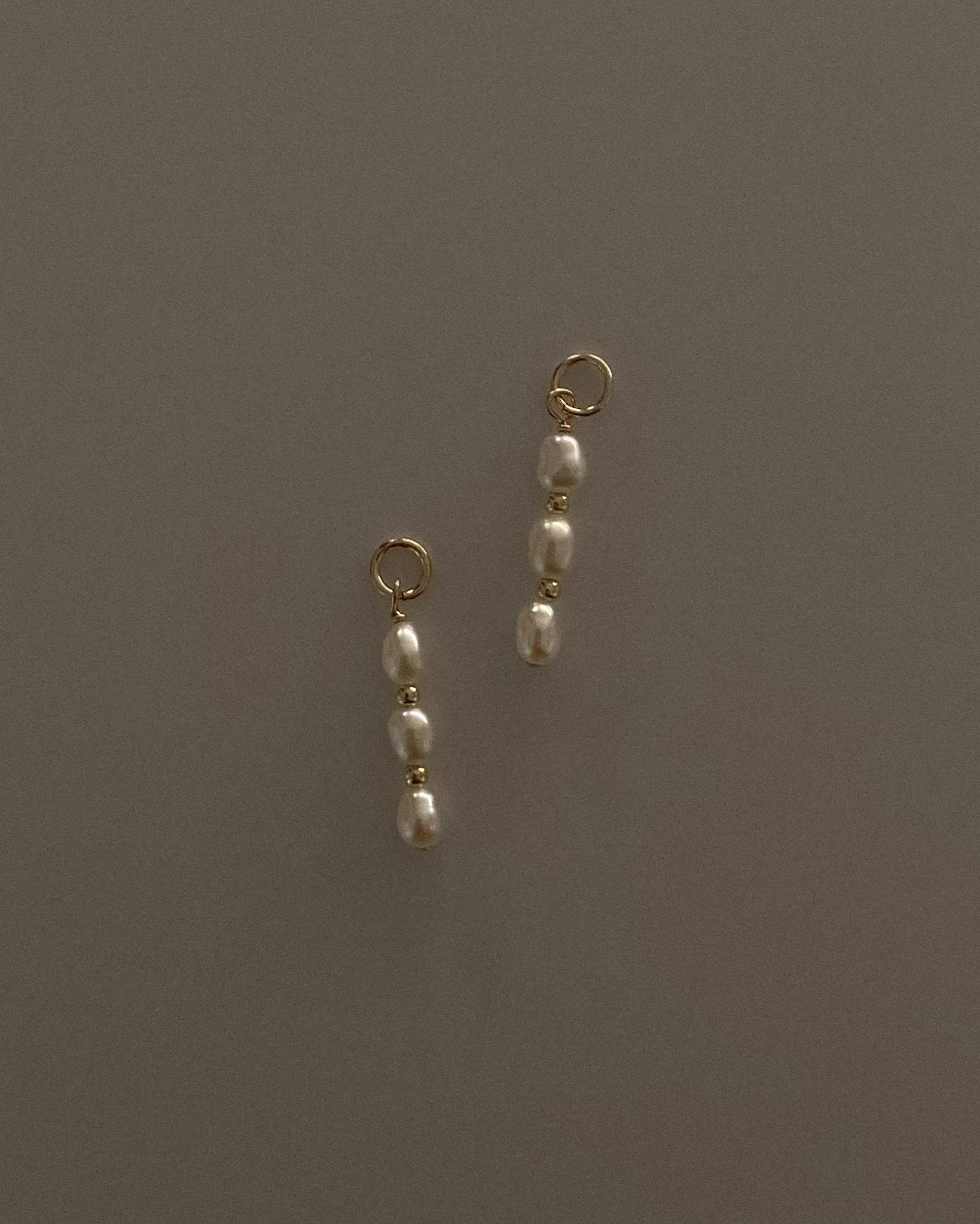 Bella Pearl Drop Charm sold by Midori Jewelry Co. product image thumbnail 2