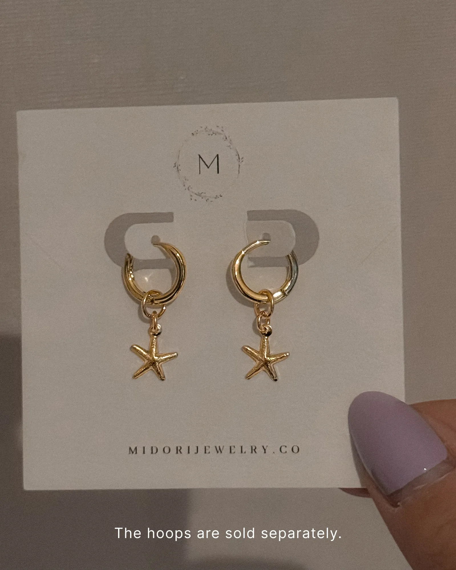 Starfish Charm sold by Midori Jewelry Co. product image thumbnail 4