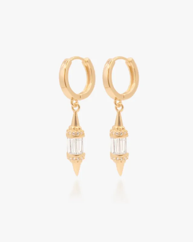 Brenda Spike Earrings sold by Midori Jewelry Co.