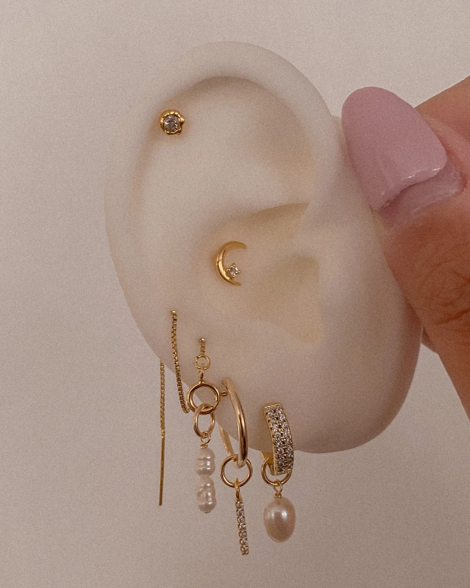 Petit Pearl Charm sold by Midori Jewelry Co. product image thumbnail 3