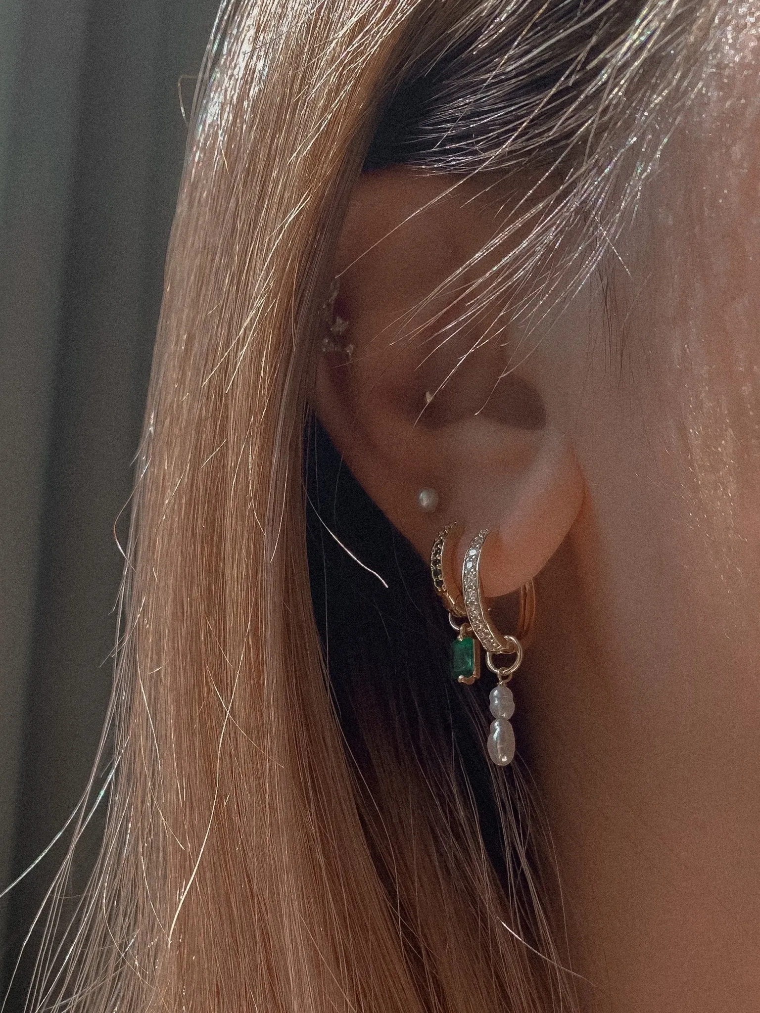 Petit Pearl Charm sold by Midori Jewelry Co. product image thumbnail 2