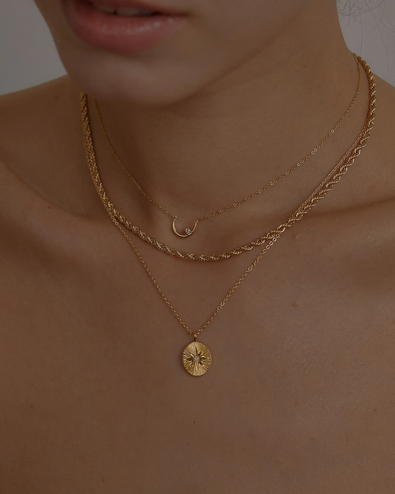 Lola Rope Chain Necklace sold by Midori Jewelry Co. product image thumbnail 4