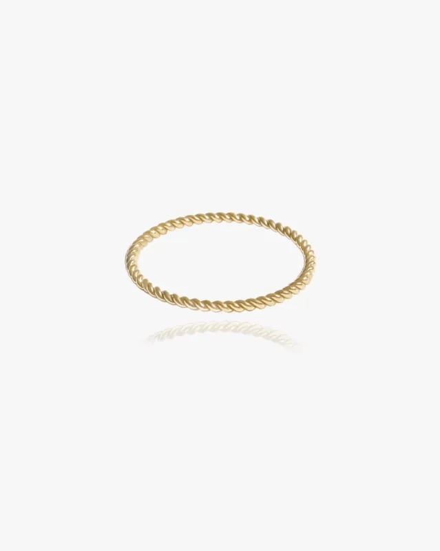 Rope Stacking Ring sold by Midori Jewelry Co.