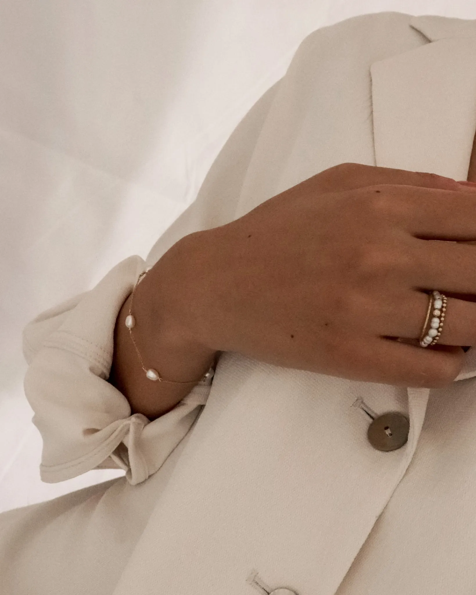 Gabi Pearl Bracelet sold by Midori Jewelry Co. product image thumbnail 4