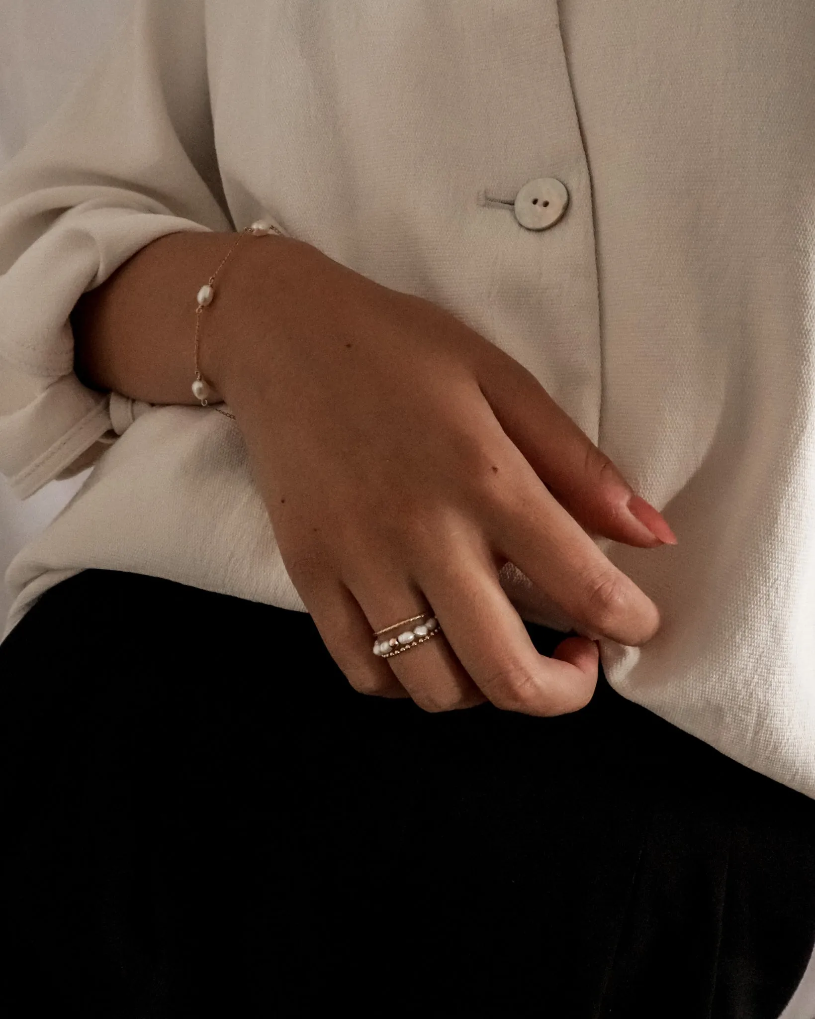 Gabi Pearl Bracelet sold by Midori Jewelry Co. product image thumbnail 5