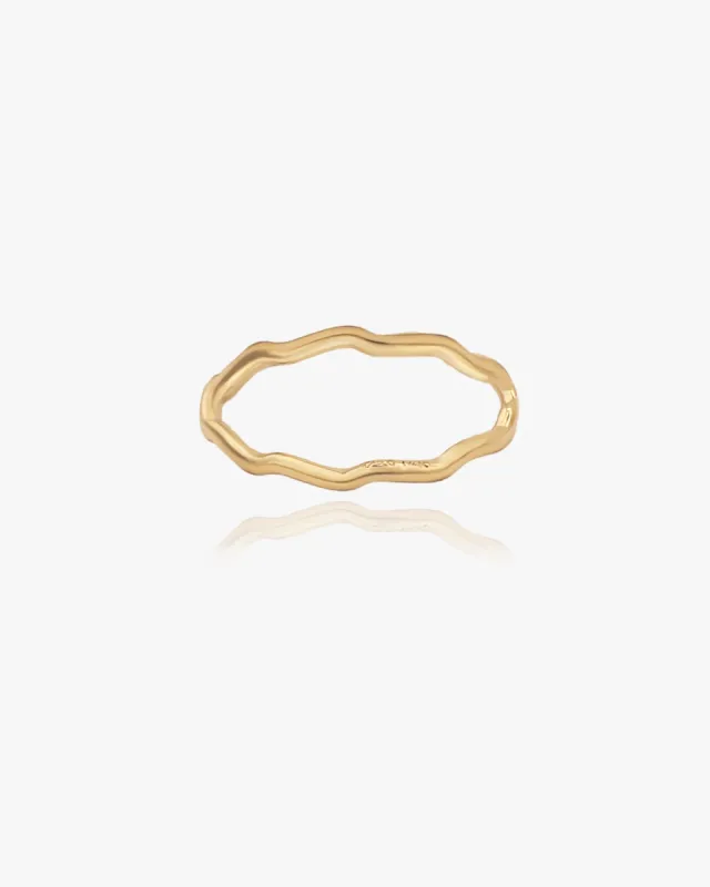 Wavy Stacking Ring sold by Midori Jewelry Co.