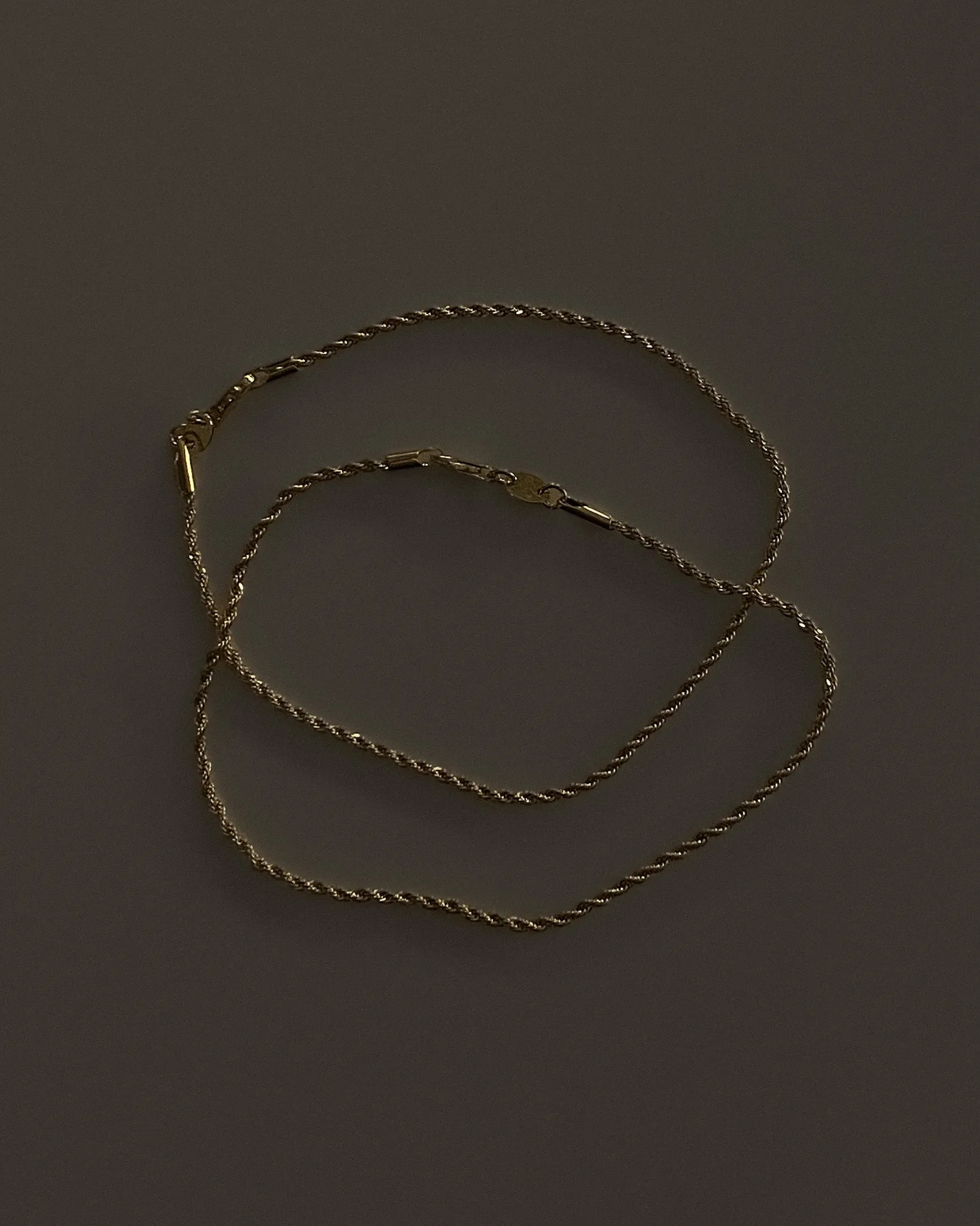 Lola Rope Chain Anklet sold by Midori Jewelry Co. product image thumbnail 5