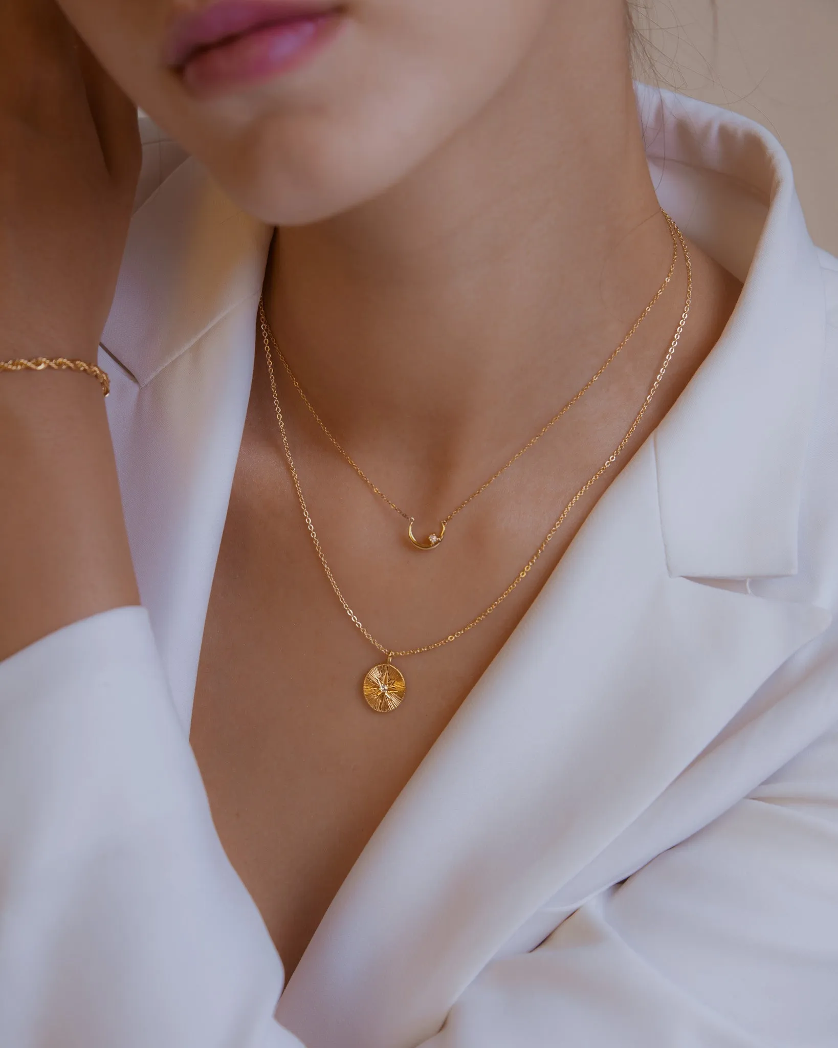 North Star Pendant Necklace sold by Midori Jewelry Co. product image thumbnail 4