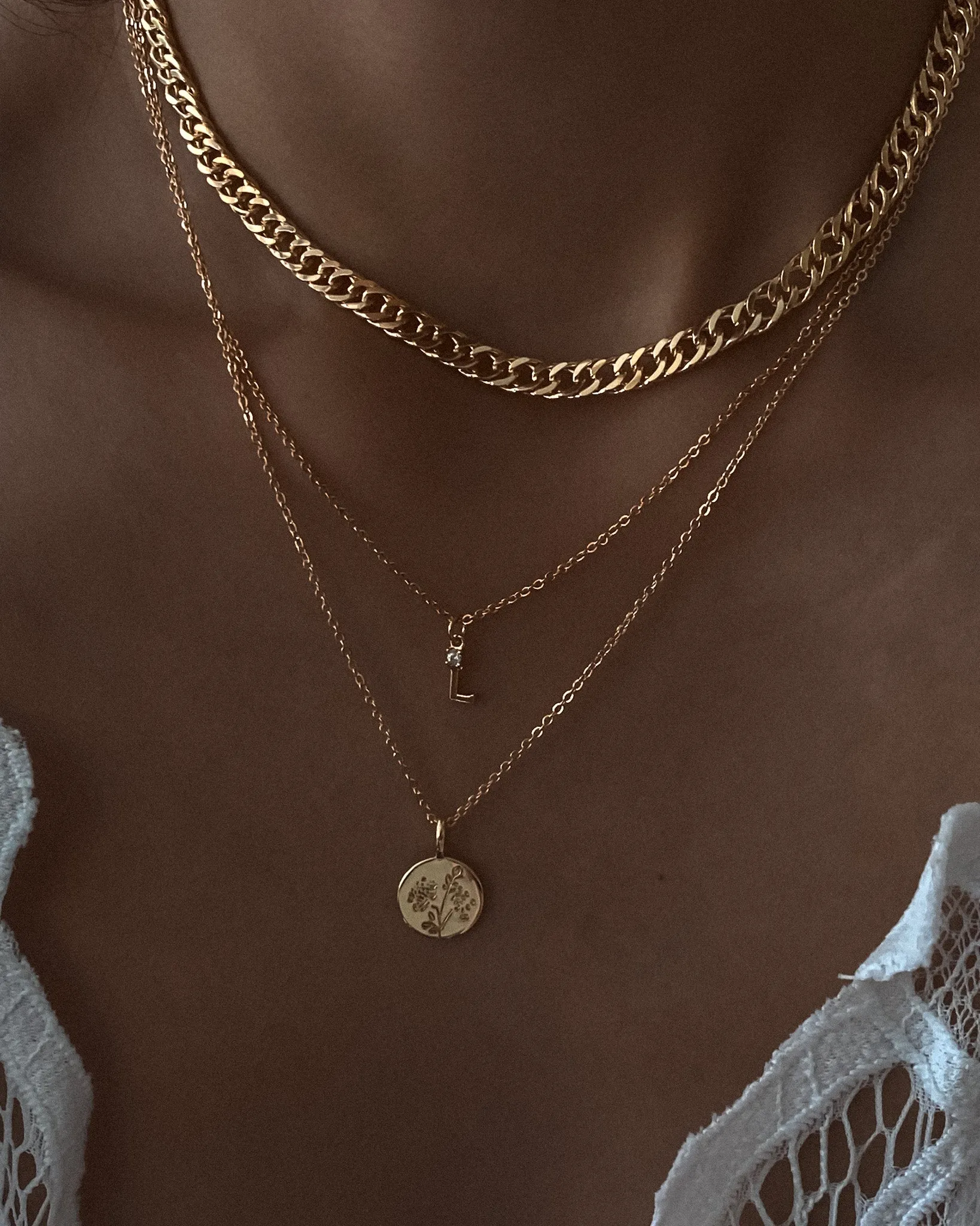 Jasmine Pendant Necklace sold by Midori Jewelry Co. product image thumbnail 2