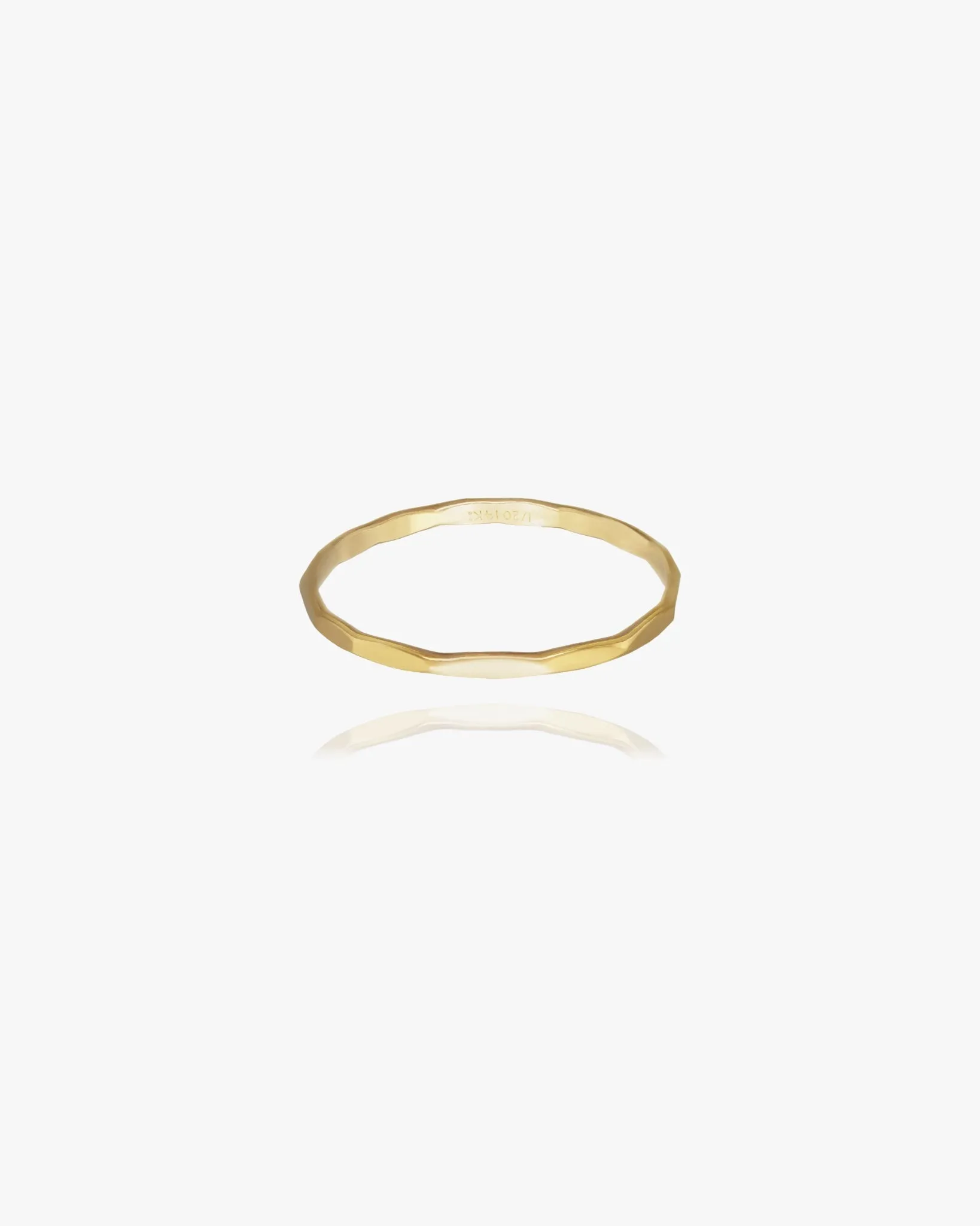 Hammered Stacking Ring sold by Midori Jewelry Co.
