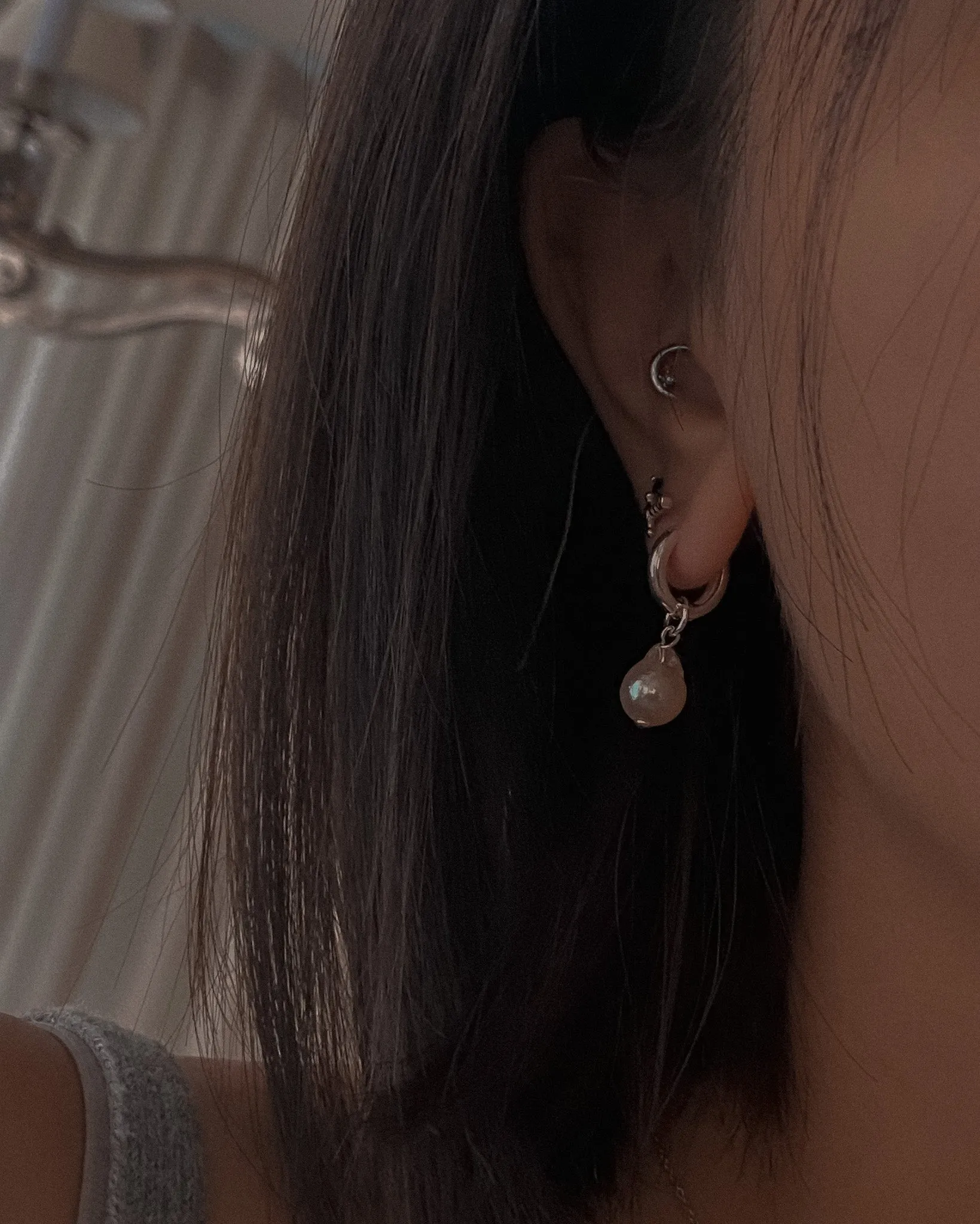 Akoya Saltwater Baroque Pearl Charm sold by Midori Jewelry Co. product image thumbnail 3