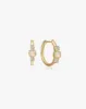 Nebula Opal Hoops in Vermeil sold by Midori Jewelry Co.