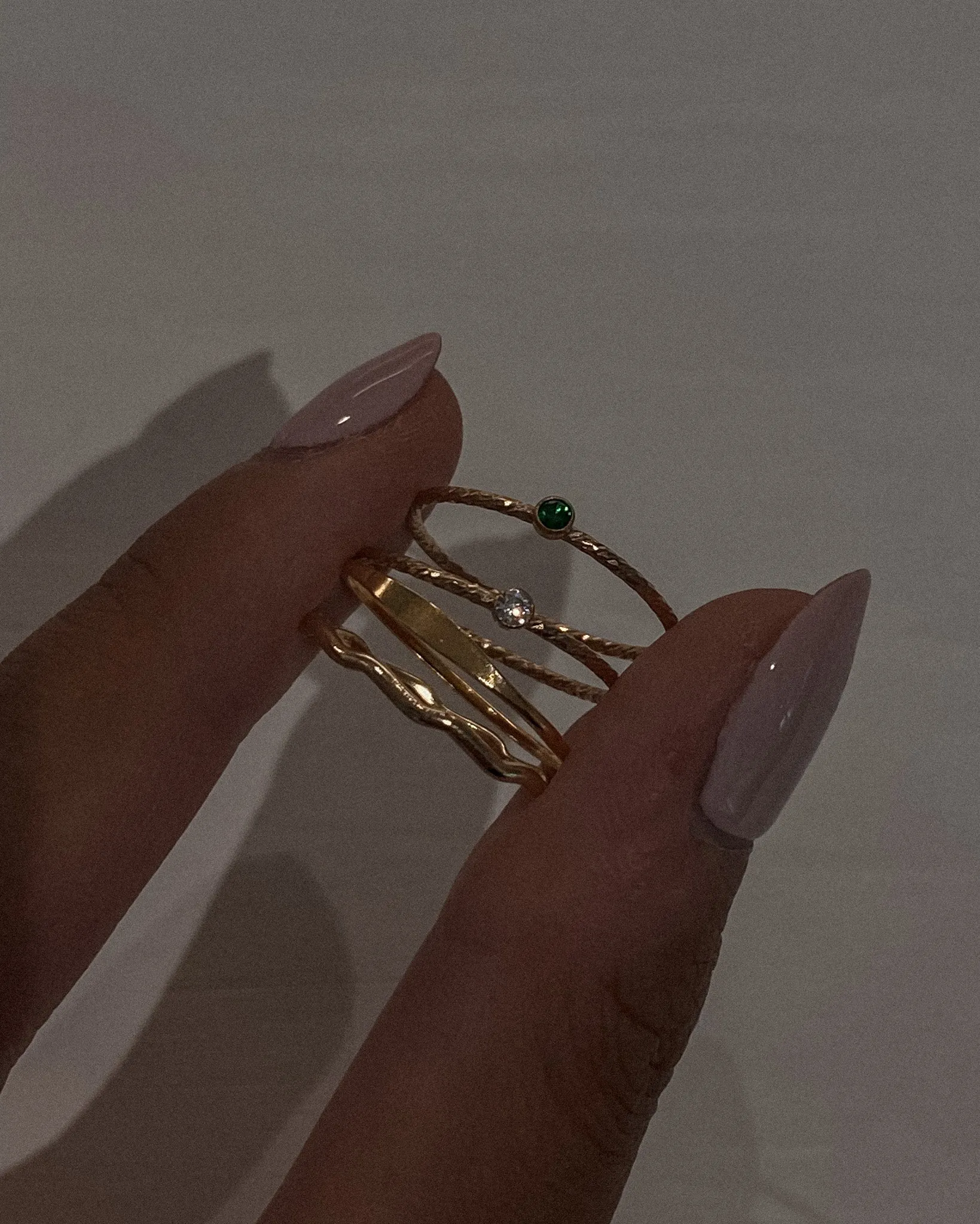 Petit Signet Stacking Ring sold by Midori Jewelry Co. product image thumbnail 3