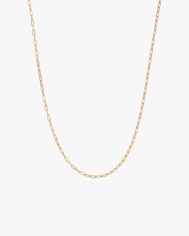 Paperclip Chain Necklace sold by Midori Jewelry Co.