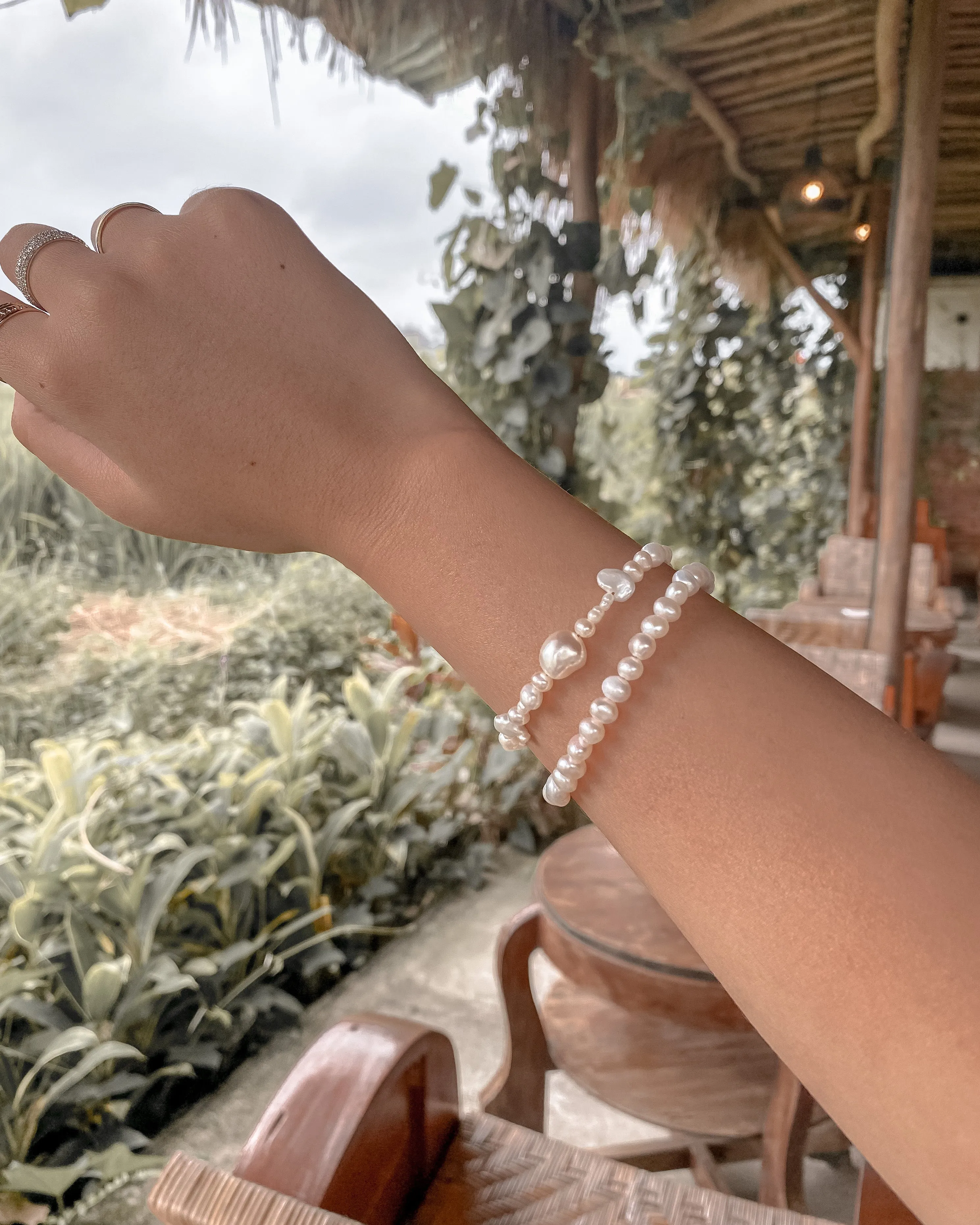 Sloane Organic Pearl Bracelet sold by Midori Jewelry Co. product image thumbnail 5