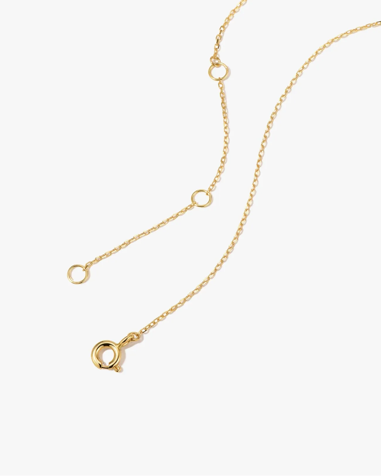 Flat Cable Chain Necklace in 14k Gold sold by Midori Jewelry Co. product image thumbnail 2