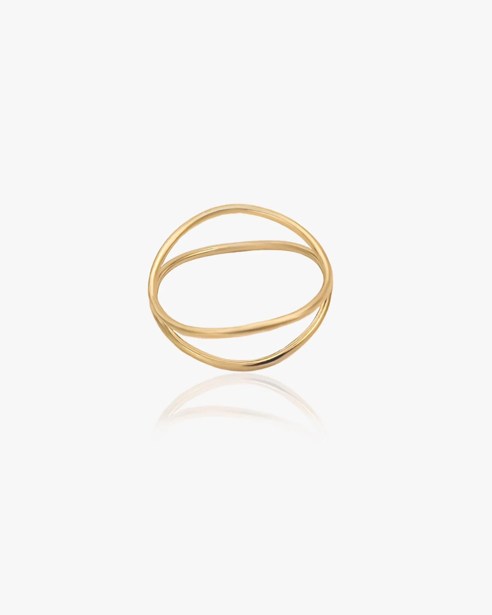 Double Wave Stacking Ring sold by Midori Jewelry Co.