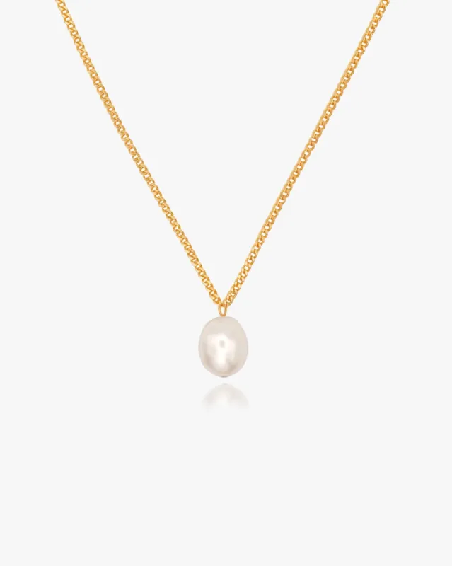 Aurélie Pearl Necklace sold by Midori Jewelry Co.