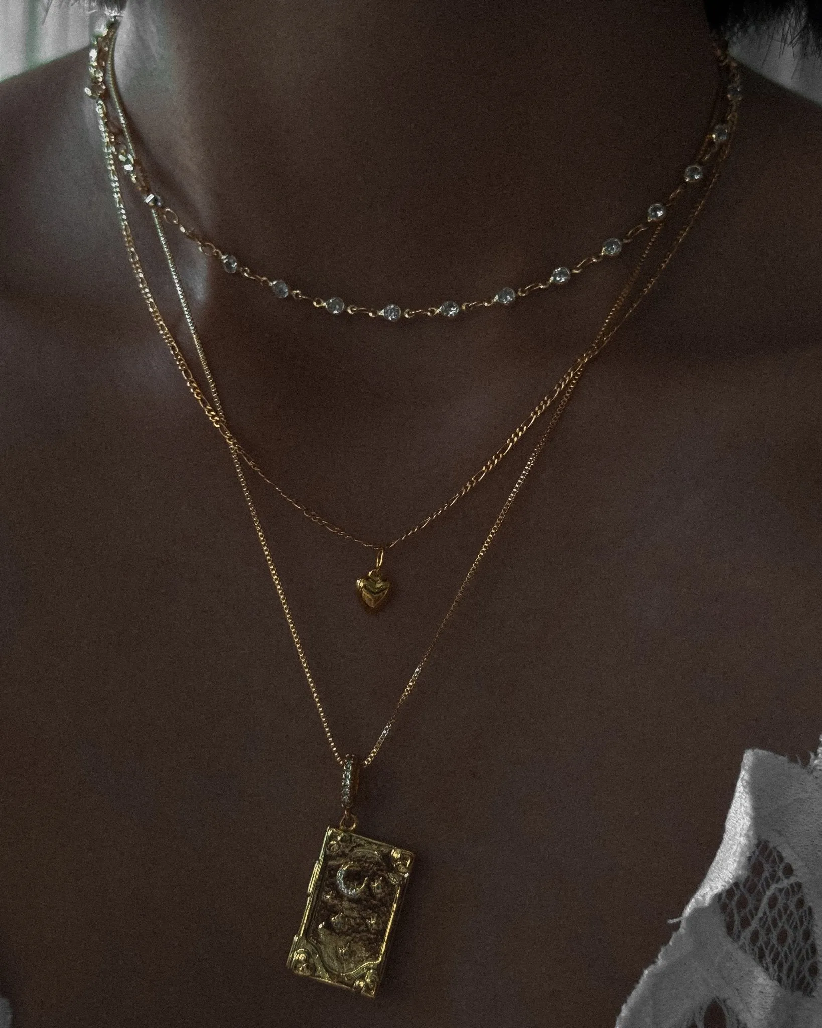 Amour Charm Necklace sold by Midori Jewelry Co. product image thumbnail 5