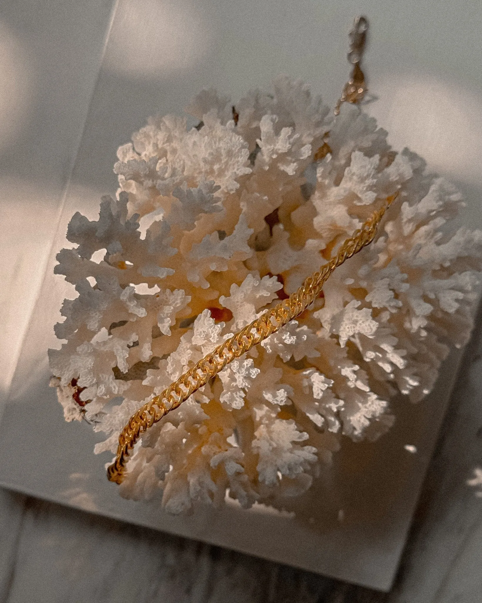 Double Cuban Chain Choker sold by Midori Jewelry Co. product image thumbnail 5