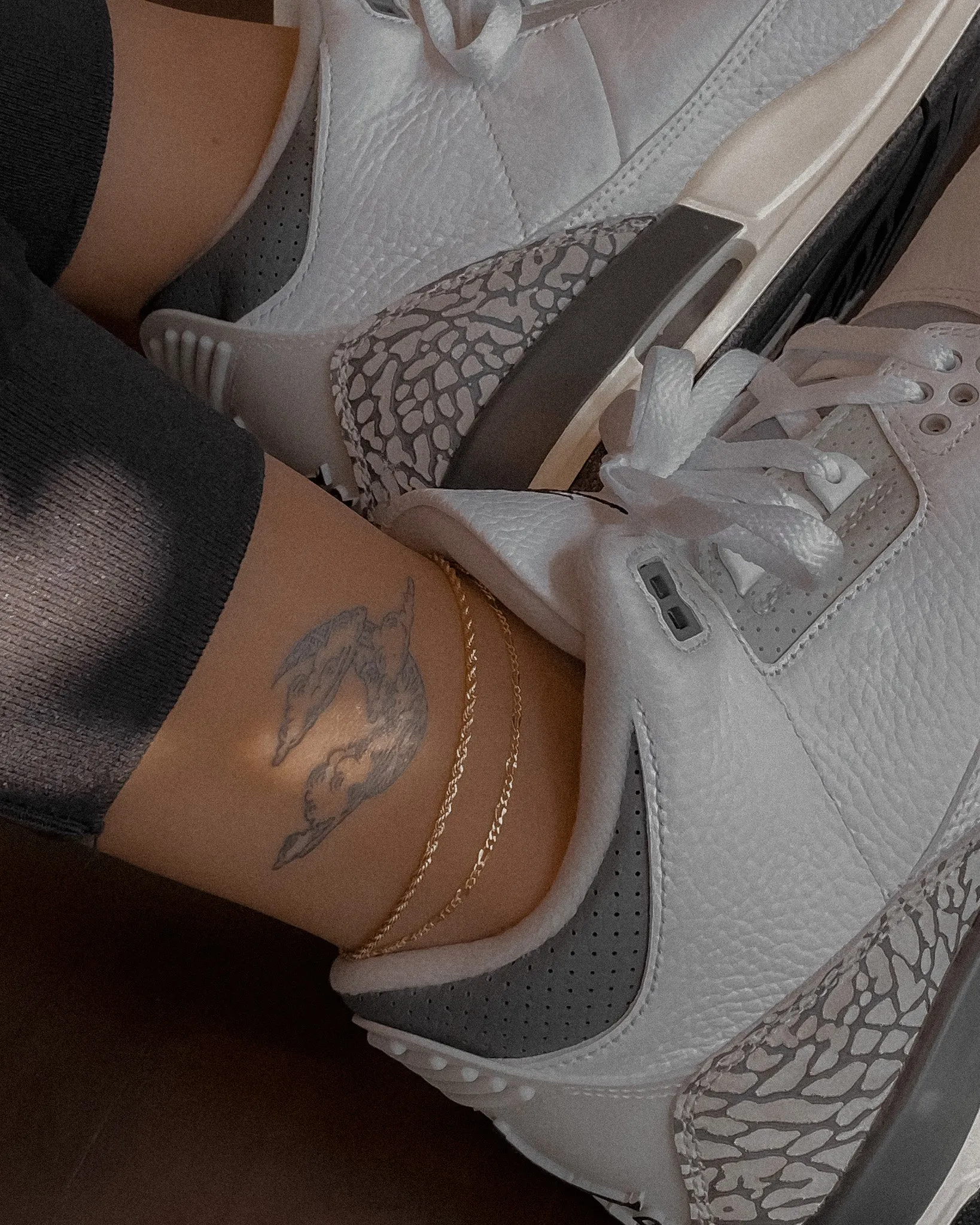 Figaro Chain Anklet sold by Midori Jewelry Co. product image thumbnail 5