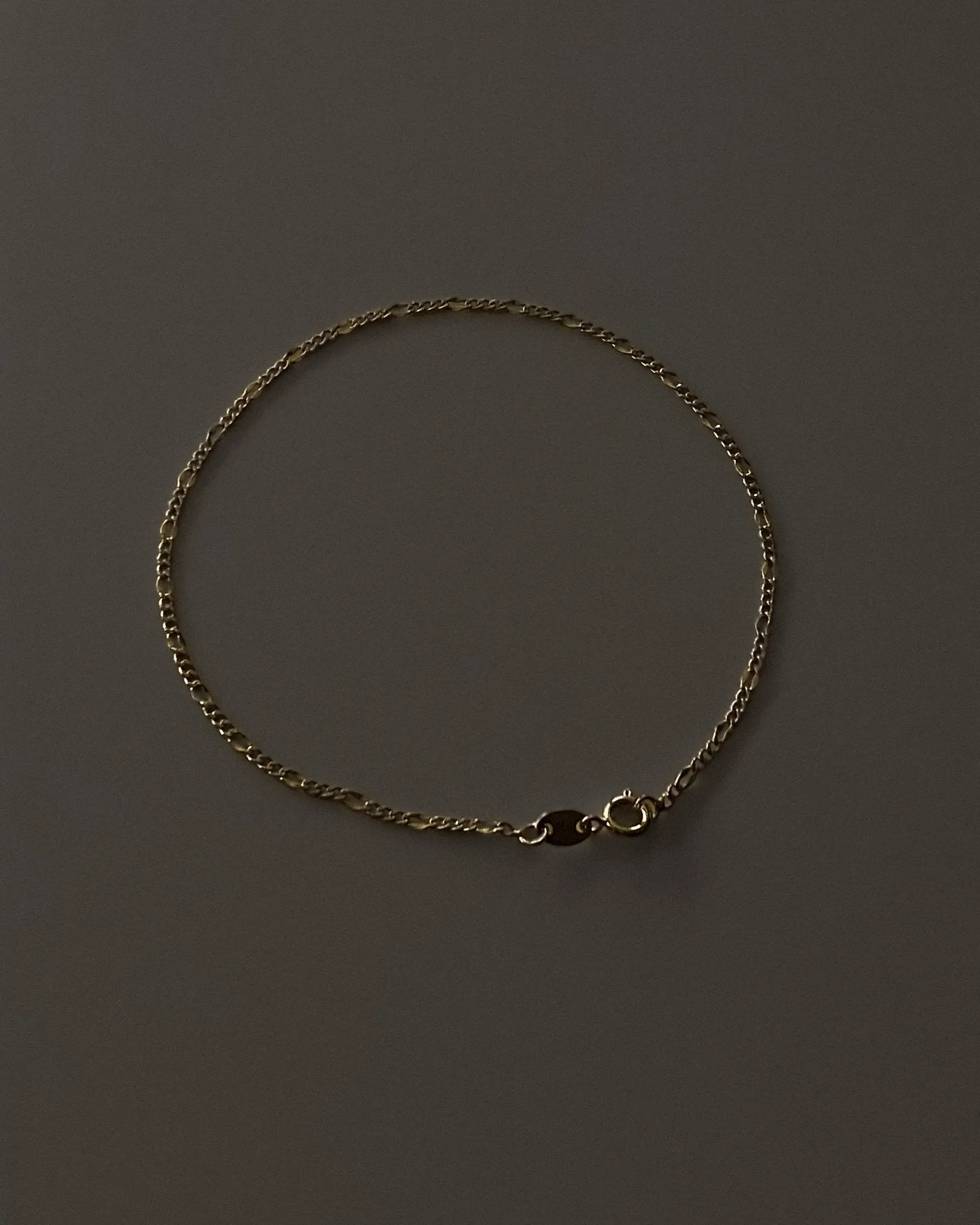 Figaro Chain Anklet sold by Midori Jewelry Co. product image thumbnail 4