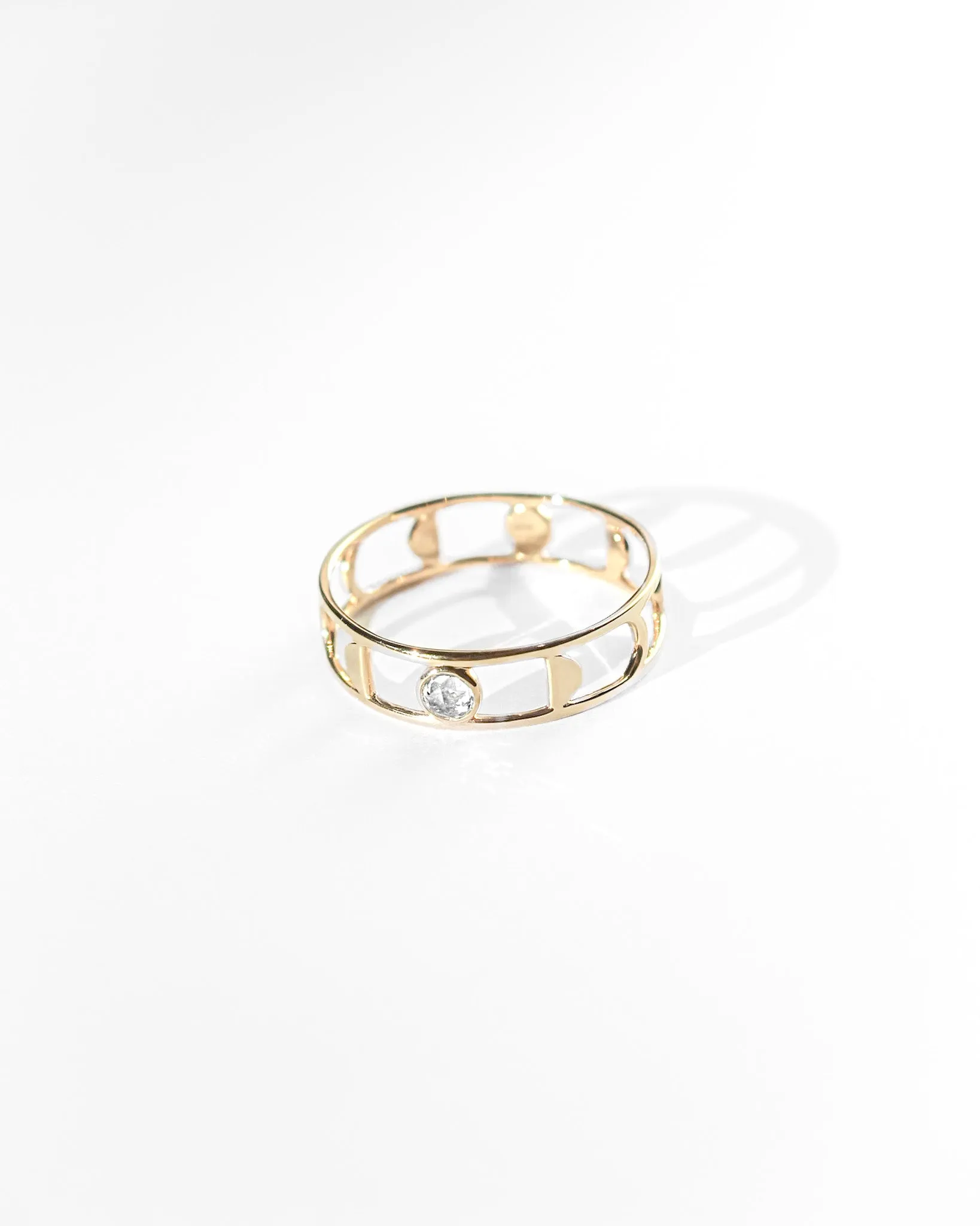 Moon Phases Ring sold by Midori Jewelry Co.
