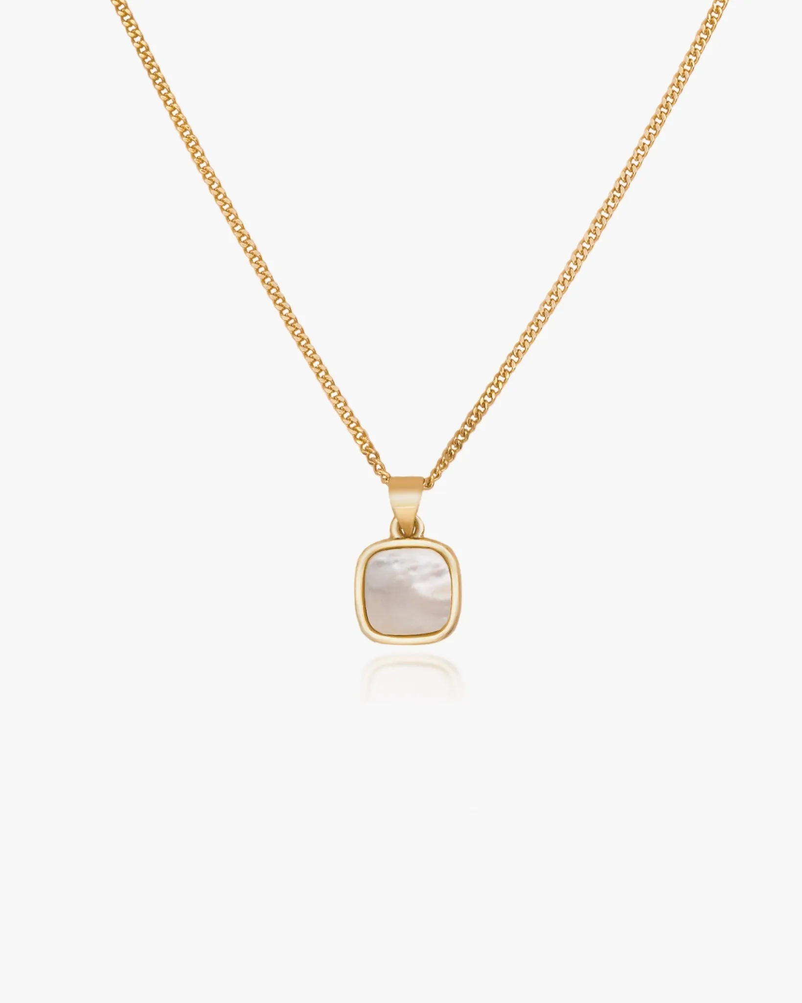 Emma Mother of Pearl Pendant Necklace sold by Midori Jewelry Co.