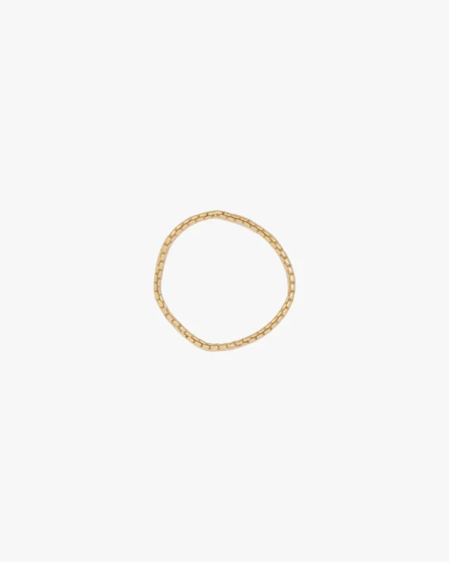 Snake Chain Stacking Ring sold by Midori Jewelry Co.