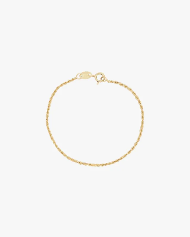 Lola Petit Rope Chain Bracelet sold by Midori Jewelry Co.