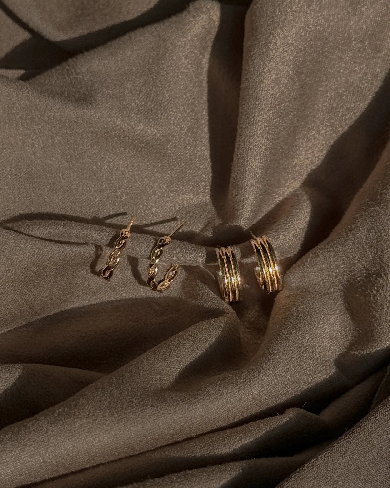 Braided Rope Hoops sold by Midori Jewelry Co. product image thumbnail 4