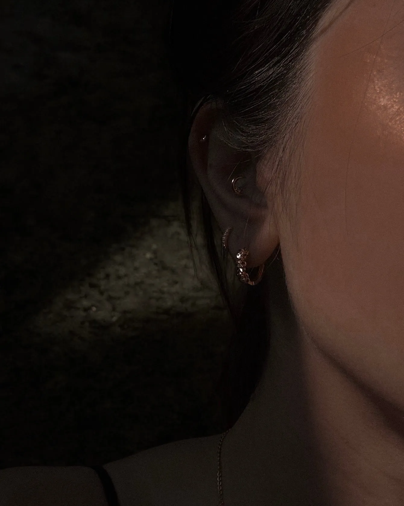 Fleur Hoops sold by Midori Jewelry Co. product image thumbnail 5