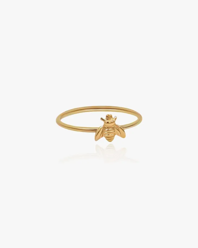 Queen Bee Stacking Ring sold by Midori Jewelry Co.