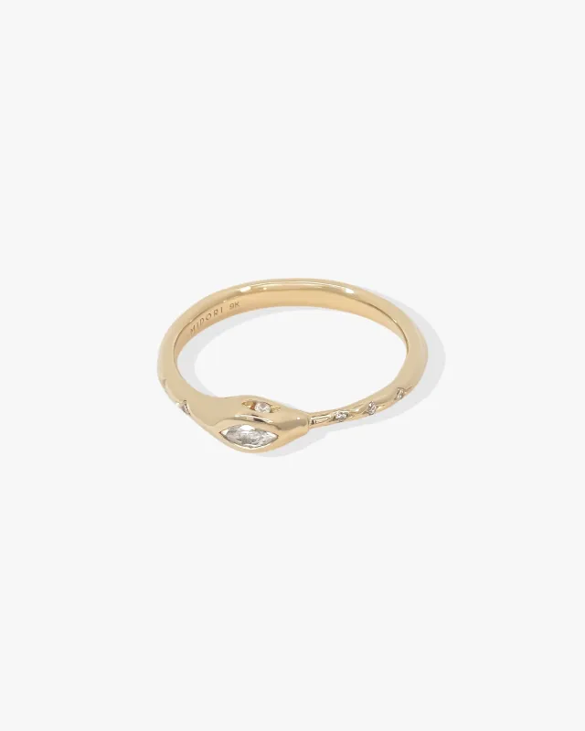 Ouroboros Snake Ring sold by Midori Jewelry Co.