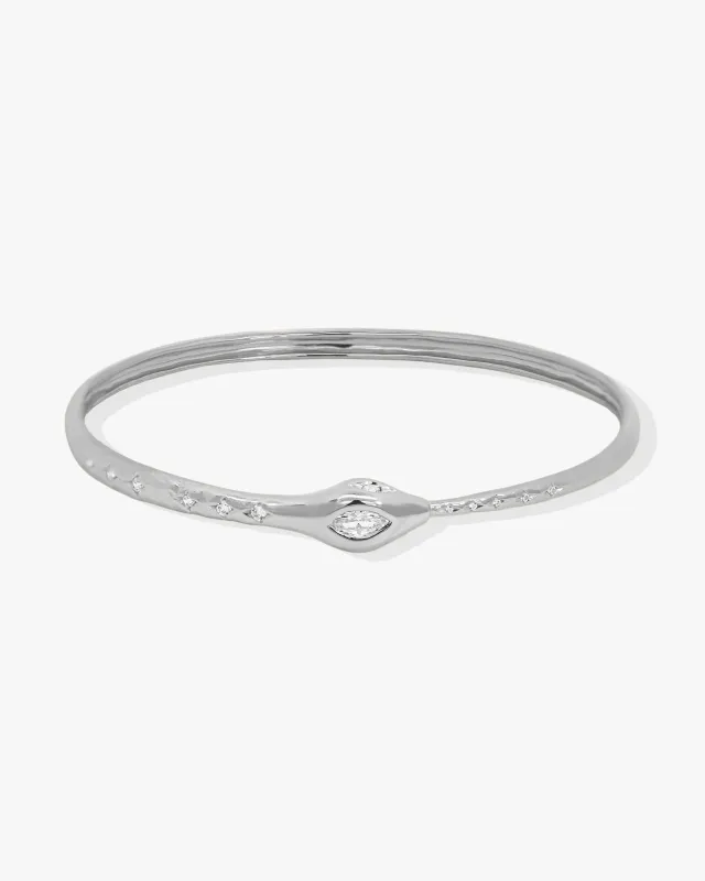 Ouroboros Snake Bangle sold by Midori Jewelry Co.