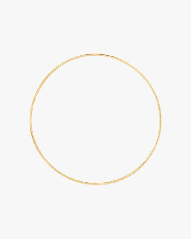 Plain Stacking Bangle sold by Midori Jewelry Co.