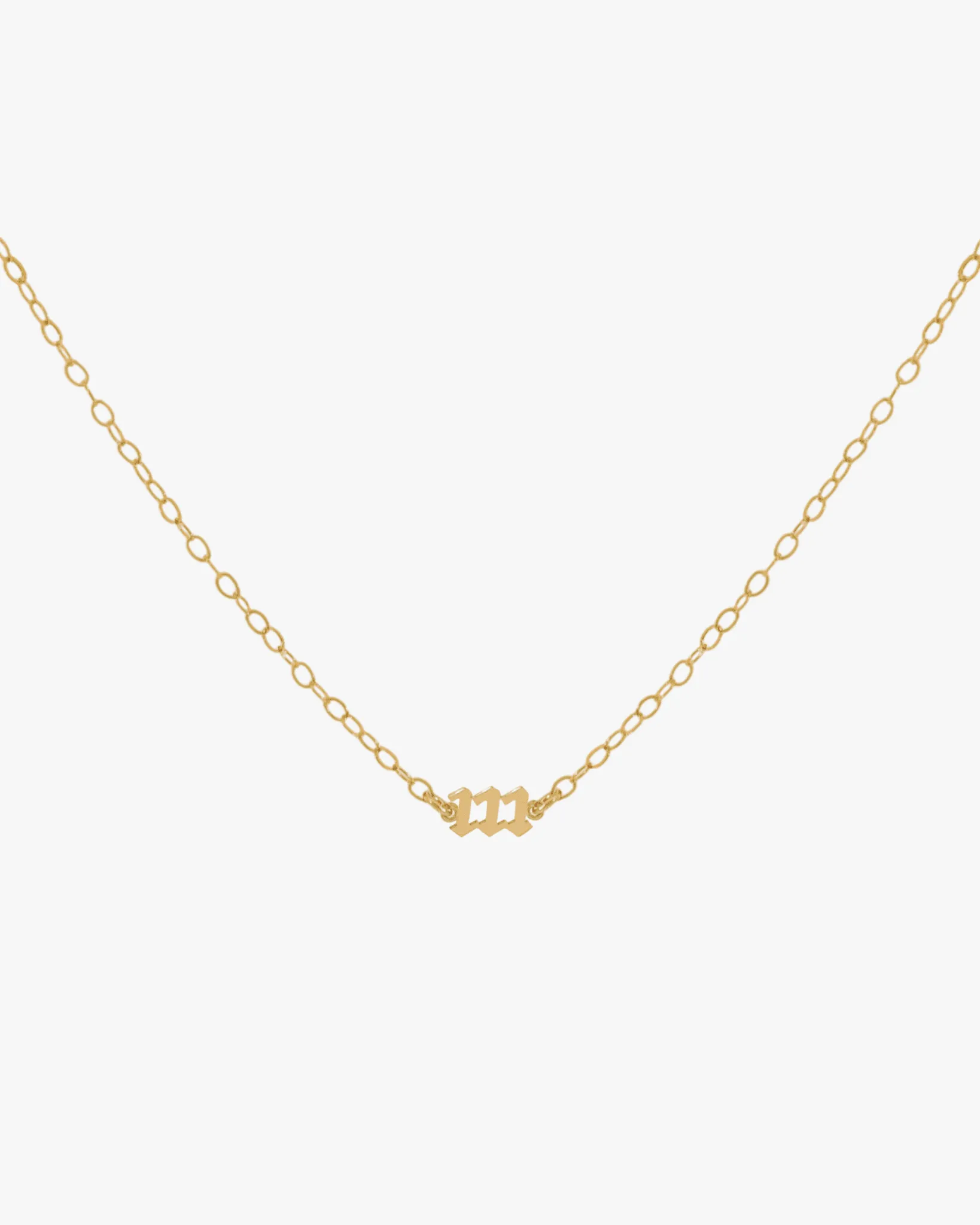 111 Angel Number Choker Necklace sold by Midori Jewelry Co.