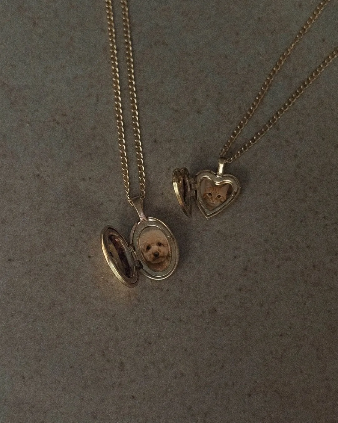 Petit Heart Locket Necklace sold by Midori Jewelry Co. product image thumbnail 3