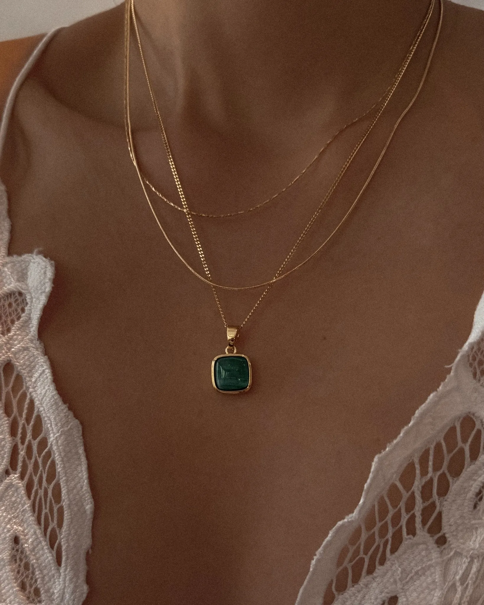 Snake Chain Necklace sold by Midori Jewelry Co. product image thumbnail 2