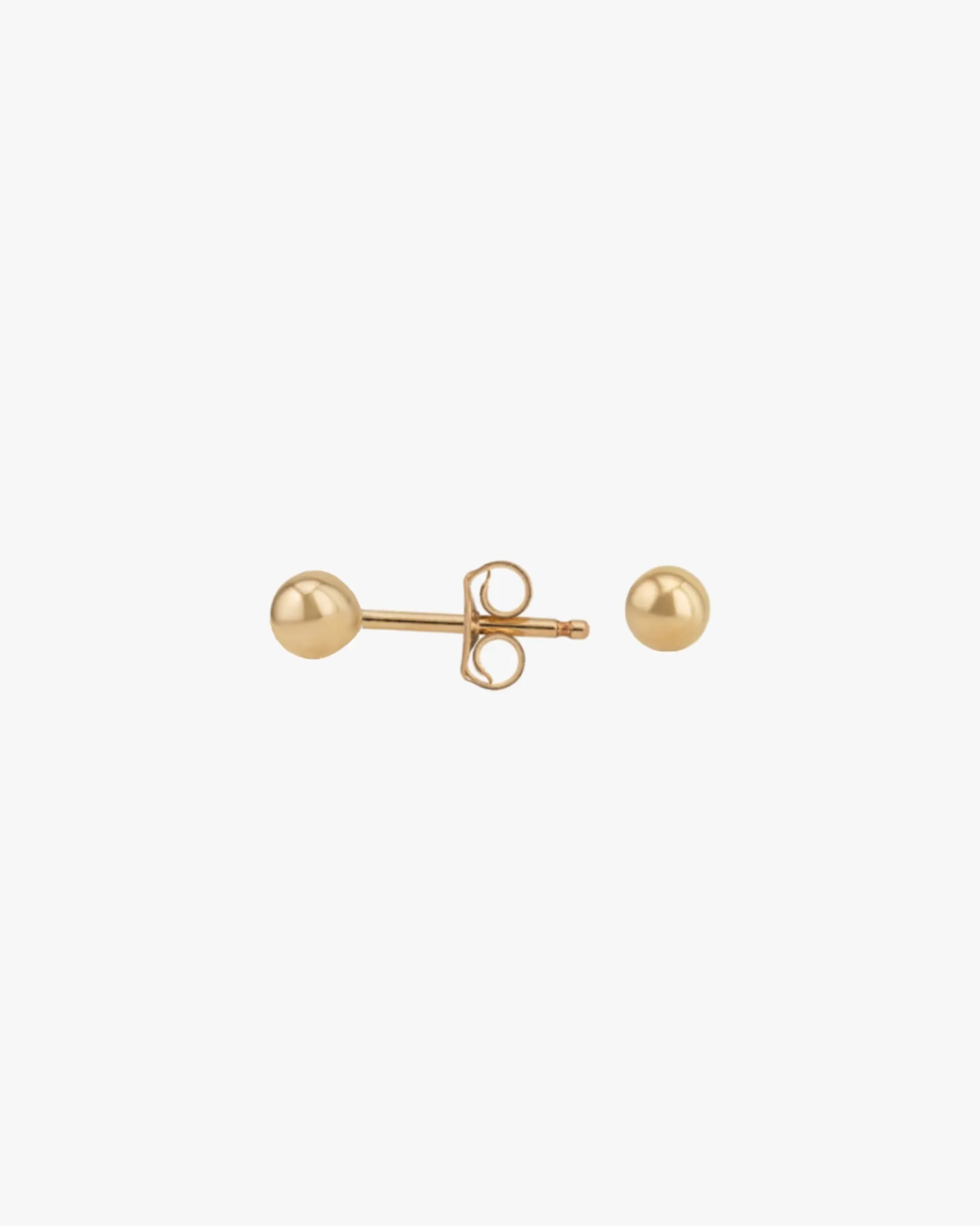 Mini Ball Stud sold by Midori Jewelry Co. product image thumbnail 2