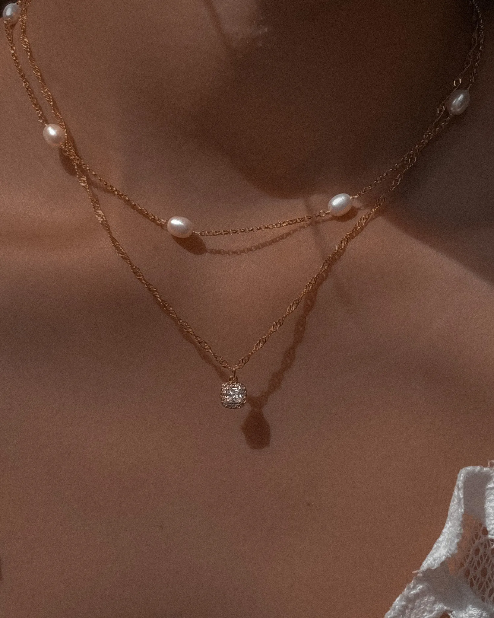 Gabi Pearl Choker sold by Midori Jewelry Co. product image thumbnail 3