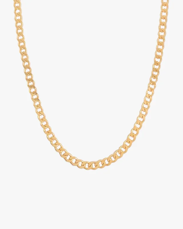 Athena Cuban Chain Necklace sold by Midori Jewelry Co.