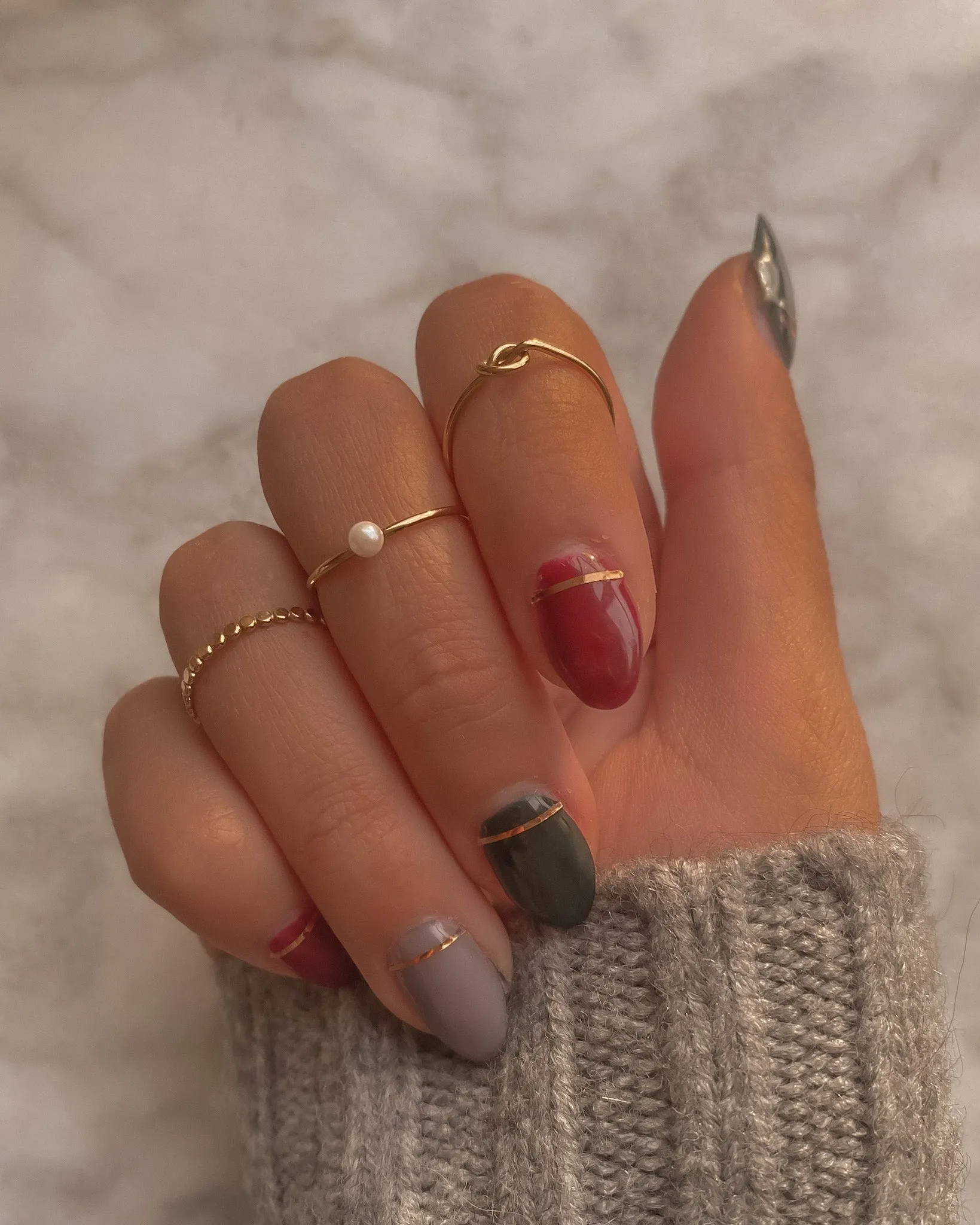 Love Knot Stacking Ring sold by Midori Jewelry Co. product image thumbnail 3