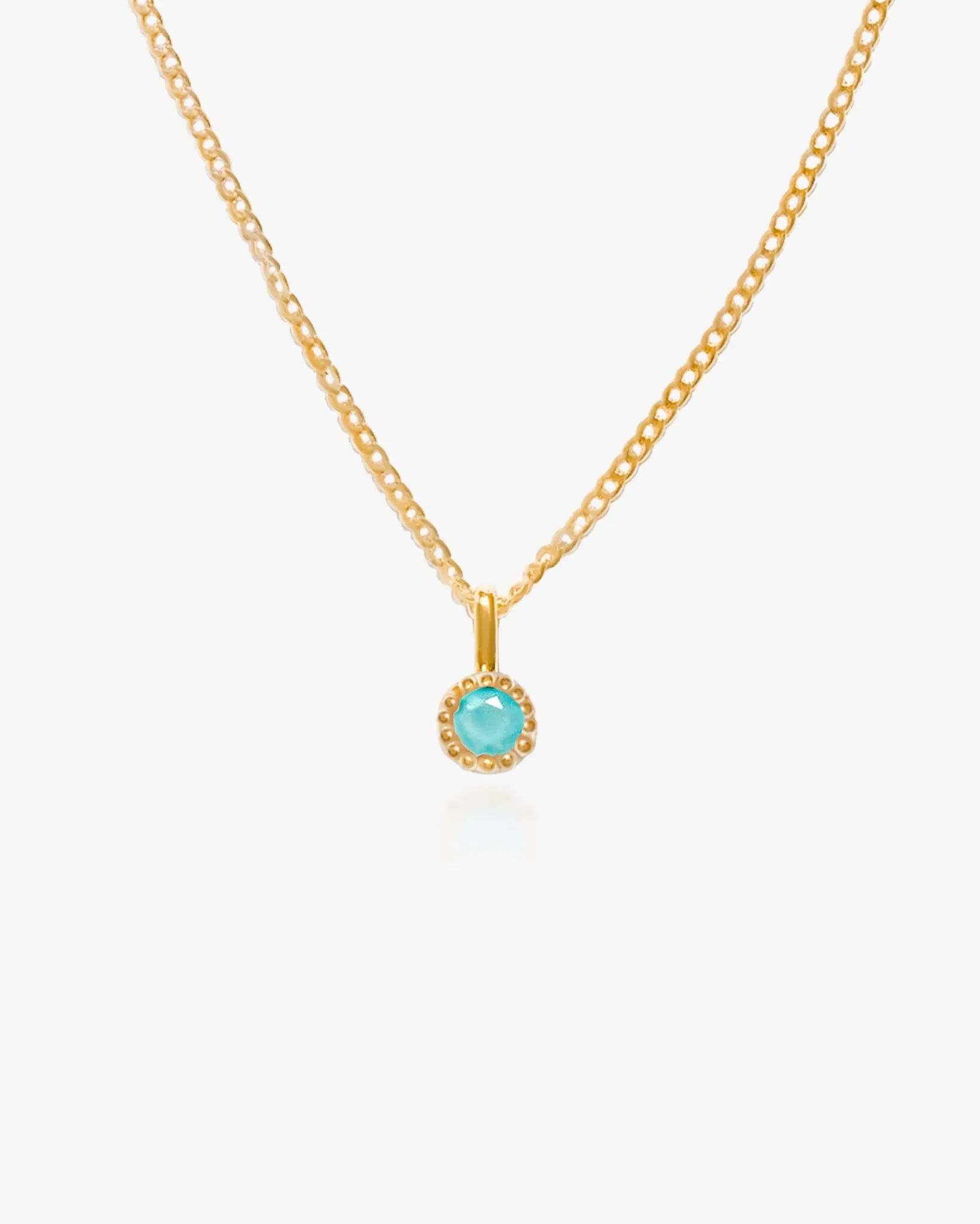 Turquoise Solitaire Necklace sold by Midori Jewelry Co.