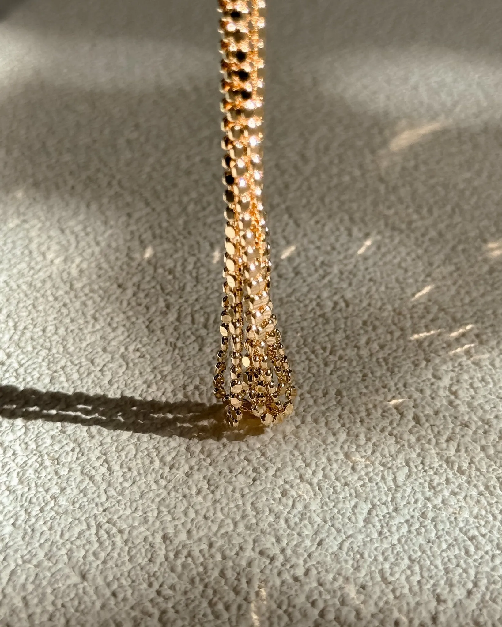 Bailey Faceted Chain Necklace sold by Midori Jewelry Co. product image thumbnail 4