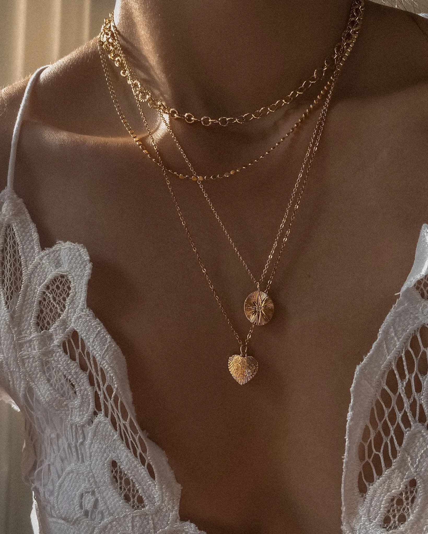 Bailey Faceted Chain Necklace sold by Midori Jewelry Co. product image thumbnail 5