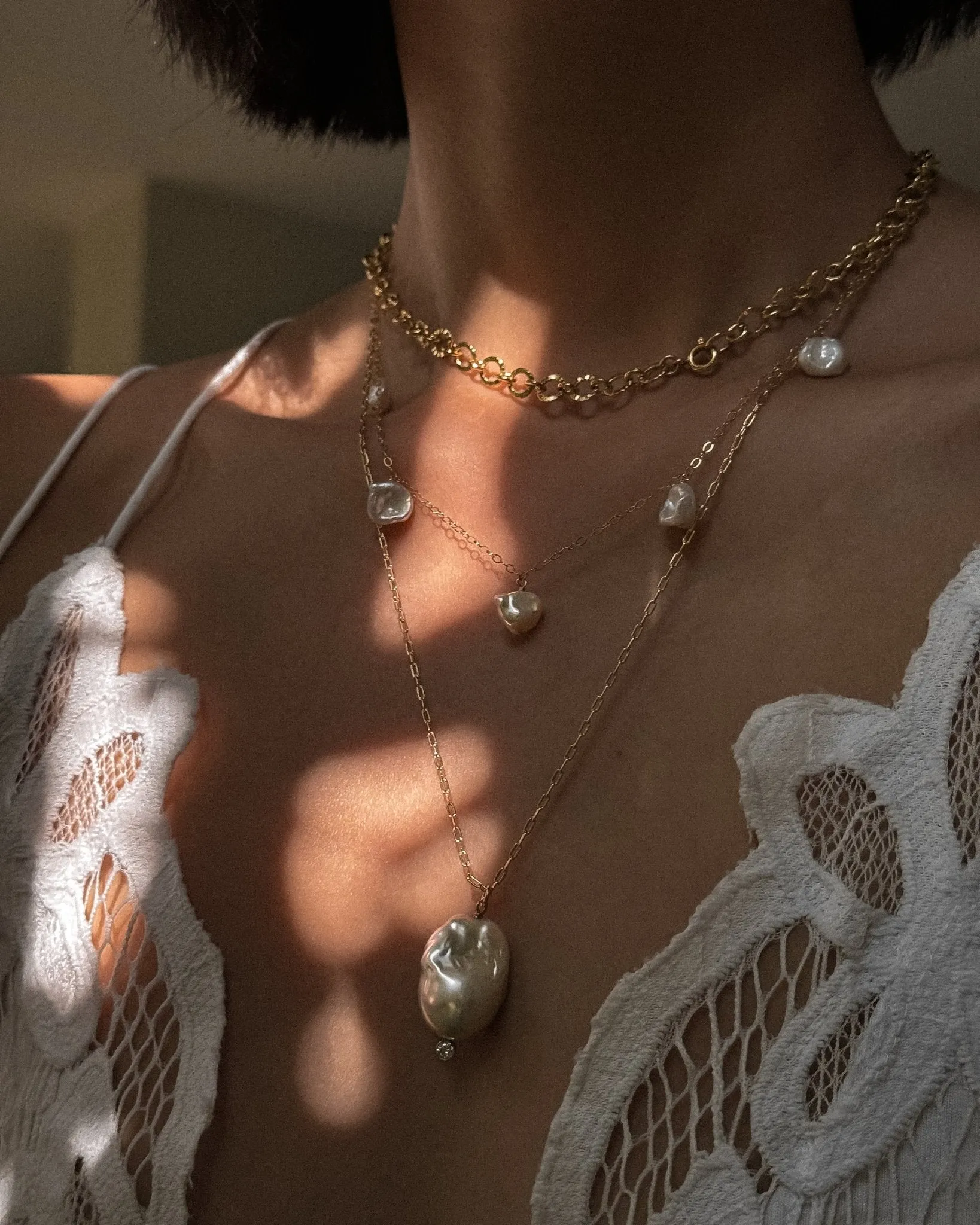 Versailles Pearl Necklace sold by Midori Jewelry Co. product image thumbnail 3